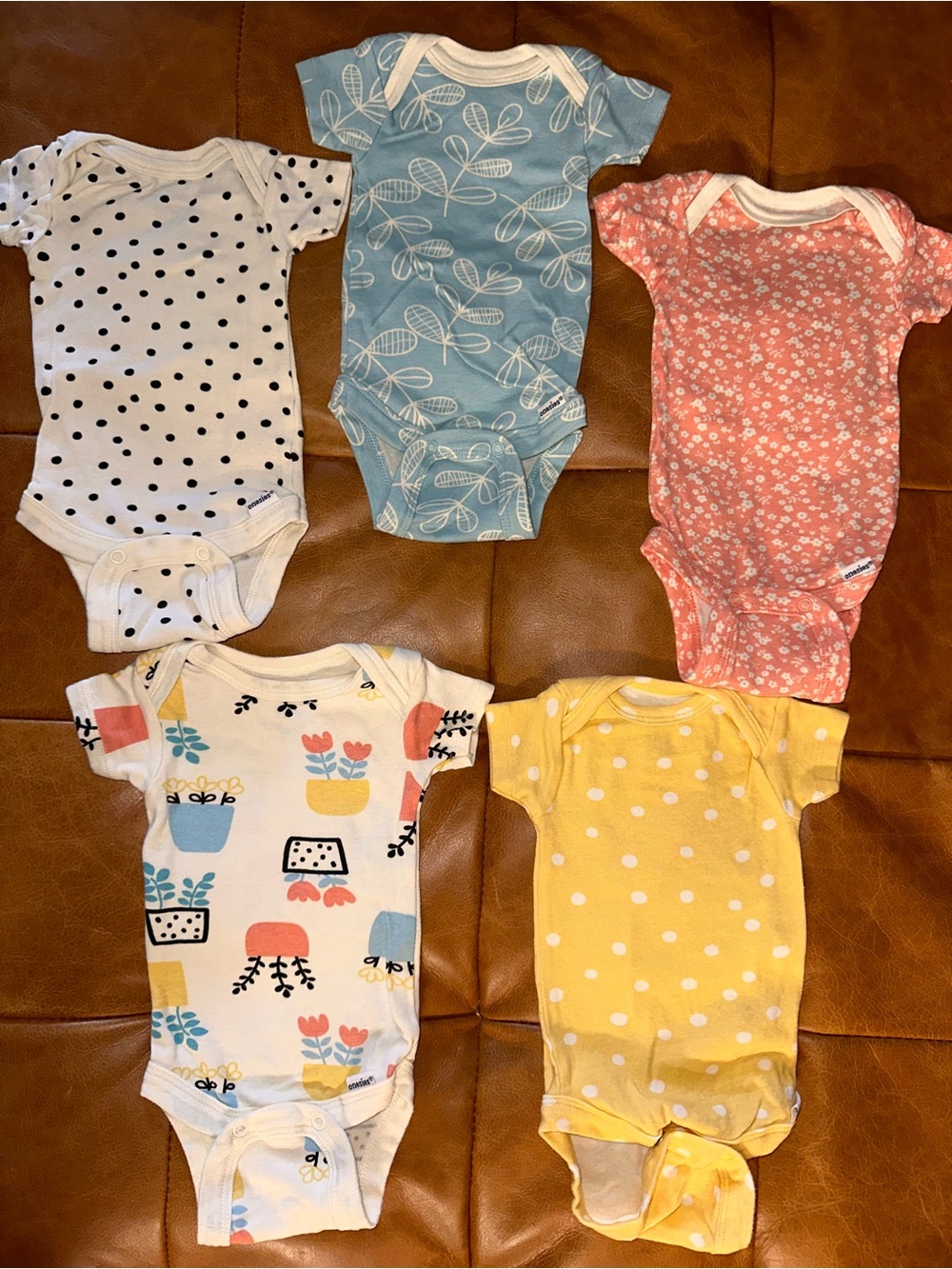 Newborn Baby Girl Clothing Bundle Bodysuits Outfits Vest Jacket Pants